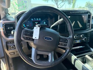 2024 Ford F-250 LARIAT - Interior Steering Wheel With Keys Image
